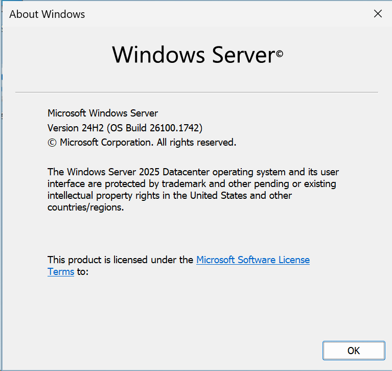 英文版关于 Windows